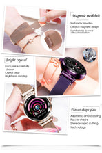 Load image into Gallery viewer, New Luxury Smart Fitness Bracelet Wristband Lady Watch Gift For Friend+box