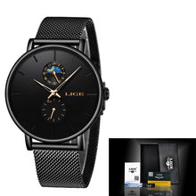 Load image into Gallery viewer, Top Brand Luxury Fashion Watch Steel Ultra-Thin Casual Wrist Watch Quartz Clock