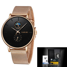 Load image into Gallery viewer, Top Brand Luxury Fashion Watch Steel Ultra-Thin Casual Wrist Watch Quartz Clock