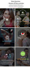 Load image into Gallery viewer, New Luxury Smart Fitness Bracelet Wristband Lady Watch Gift For Friend+box