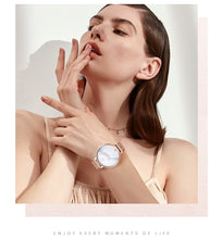Load image into Gallery viewer, Shengke Quartz Watch Rose Gold Women Jewelry Set SK  Watches Earrings Necklace Women's Day Gift