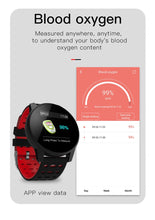 Load image into Gallery viewer, Sport Smart Watch Unisex Waterproof Activity Fitness tracker Smartwatch for Android ios