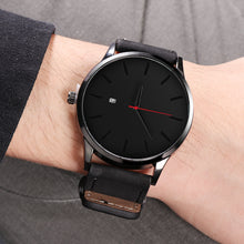 Load image into Gallery viewer, Fashion Casual Sports  Leather Quartz Men's Watch