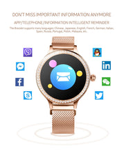 Load image into Gallery viewer, IP68 Smart Watch Women Fitness Bracelet Activity Tracker  Sports Smartwatch For Women
