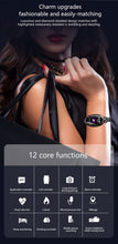 Load image into Gallery viewer, Women Girl Crystal Luxury Smart Watch Sport Bracelet  Watch For Android iOS Bracelet