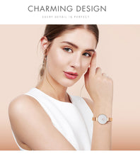 Load image into Gallery viewer, IBSO Luxury Women Set Earrings Necklace Watches 2019 New Fashion Stainless Steel Ladies Watches With Jewelry Set Gifts For Women