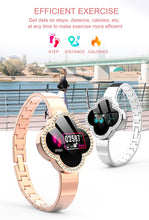 Load image into Gallery viewer, New Fashion Smart Fitness Bracelet Women Blood Pressure Heart Rate Monitoring Wristband Lady Watch Gift For Friend