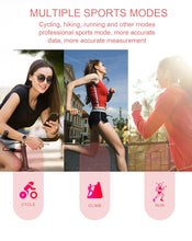 Load image into Gallery viewer, New Fashion Smart Fitness Bracelet Women Blood Pressure Heart Rate Monitoring Wristband Lady Watch Gift For Friend