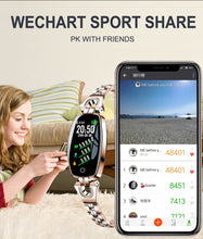 Load image into Gallery viewer, H8 Smart Watch Women For Android IOS Fitness Bracelet Smartwatch