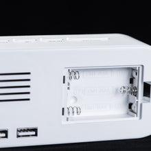 Load image into Gallery viewer, Table Digital Clock LED Temperature Display Thermometer Smart Table Clock