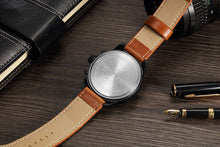 Load image into Gallery viewer, Top Brand Luxury Clocks Date Sport Military Leather Strap Men's Watches