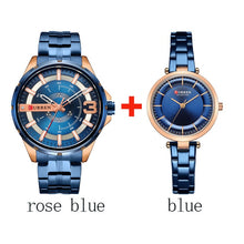 Load image into Gallery viewer, Curren Couple Watches For Lovers Stainless Steel Business Watch Women And Men Couple Watch Pair Wristwatch Relogio Feminino 2019