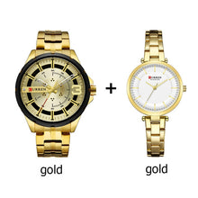 Load image into Gallery viewer, Curren Couple Watches For Lovers Stainless Steel Business Watch Women And Men Couple Watch Pair Wristwatch Relogio Feminino 2019