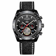 Load image into Gallery viewer, Mechanical Watch Men Automatic Hombre Luxury Brand Luminous Sport Leather
