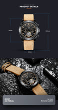 Load image into Gallery viewer, Mechanical Watch Men Automatic Hombre Luxury Brand Luminous Sport Leather