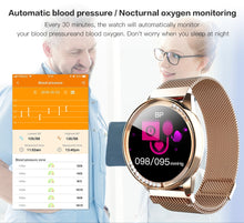 Load image into Gallery viewer, LT05 Smart Watch Women 1.03 Inch Screen Alloy Case Lady Smartwatch
