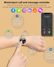 Load image into Gallery viewer, LT05 Smart Watch Women 1.03 Inch Screen Alloy Case Lady Smartwatch