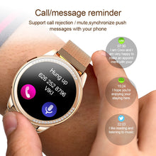 Load image into Gallery viewer, LT05 Smart Watch Women 1.03 Inch Screen Alloy Case Lady Smartwatch