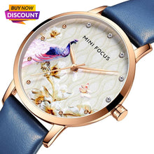 Load image into Gallery viewer, Elegant Women Quartz Watch Lady Leather Fashion Wristwatch Casual
