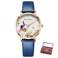 Load image into Gallery viewer, Elegant Women Quartz Watch Lady Leather Fashion Wristwatch Casual