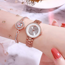 Load image into Gallery viewer, New woman watch 2019 6pcs Women Watches Bracelets Set Casual Ladies Dress Wristwatch Female Quartz Clock Gift Box