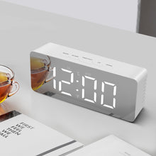 Load image into Gallery viewer, Multi-Function LED Table Clock Digital Modern Mirror Alarm Clocks