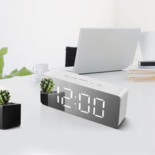 Load image into Gallery viewer, Multi-Function LED Table Clock Digital Modern Mirror Alarm Clocks