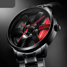 Load image into Gallery viewer, Car Rim Hub Watch Custom Design Wrist Watch