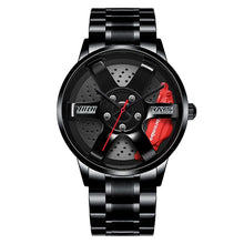 Load image into Gallery viewer, Car Rim Hub Watch Custom Design Wrist Watch