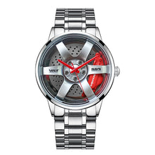Load image into Gallery viewer, Car Rim Hub Watch Custom Design Wrist Watch