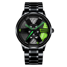 Load image into Gallery viewer, Car Rim Hub Watch Custom Design Wrist Watch