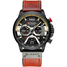 Load image into Gallery viewer, 2020 Top Brand Luxury Sports  Fashionable Leather Watches with Calendar Men's C Wrist Watch