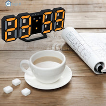 Load image into Gallery viewer, Modern Digital LED Table Desk Night Wall Clock Alarm Watch 24 or 12 Hour Display Dropshiping Feb25