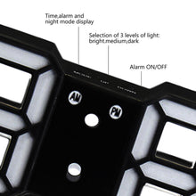 Load image into Gallery viewer, Modern Digital LED Table Desk Night Wall Clock Alarm Watch 24 or 12 Hour Display Dropshiping Feb25