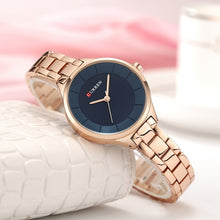 Load image into Gallery viewer, Curren Couple Watch Set 2020 Casual Chronograph Watch Men Rose Gold Women Watches Ladies For Lovers Wristwatch Relogio Feminino