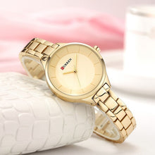 Load image into Gallery viewer, Curren Couple Watch Set 2020 Casual Chronograph Watch Men Rose Gold Women Watches Ladies For Lovers Wristwatch Relogio Feminino