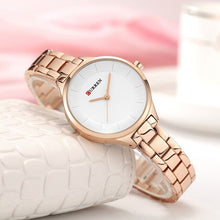 Load image into Gallery viewer, Curren Couple Watch Set 2020 Casual Chronograph Watch Men Rose Gold Women Watches Ladies For Lovers Wristwatch Relogio Feminino