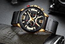 Load image into Gallery viewer, Curren Couple Watch Set 2020 Casual Chronograph Watch Men Rose Gold Women Watches Ladies For Lovers Wristwatch Relogio Feminino