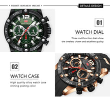 Load image into Gallery viewer, Military Quartz Chronograph Sport Men's Fashionable Wristwatch