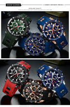 Load image into Gallery viewer, Military Quartz Chronograph Sport Men's Fashionable Wristwatch