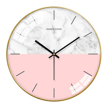 Load image into Gallery viewer, Modern Wall Clock Gold Nordic Watch Wall