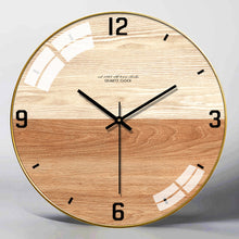 Load image into Gallery viewer, Modern Wall Clock Gold Nordic Watch Wall