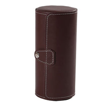 Load image into Gallery viewer, Luxury Watch Display Gift Box Case Roll 3 Slot Wristwatch PU Leather
