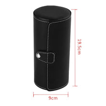 Load image into Gallery viewer, Luxury Watch Display Gift Box Case Roll 3 Slot Wristwatch PU Leather