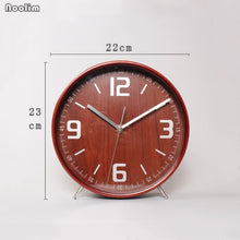 Load image into Gallery viewer, Table Clock Desktop Living Room Simple Solid Wood Clock Modern Large Pendulum Clock Creative Minimalist Ornaments
