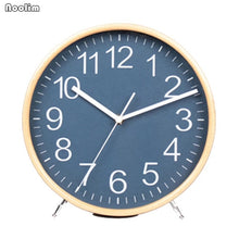 Load image into Gallery viewer, Table Clock Desktop Living Room Simple Solid Wood Clock Modern Large Pendulum Clock Creative Minimalist Ornaments