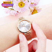 Load image into Gallery viewer, IBSO Luxury Women Set Earrings Necklace Watches 2019 New Fashion Stainless Steel Ladies Watches With Jewelry Set Gifts For Women