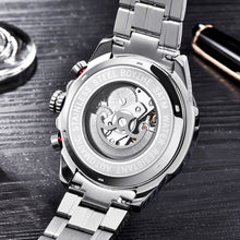 Load image into Gallery viewer, Sports Automatic Watch Men Stainless Steel, Auto Date Luxury Brand