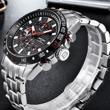 Load image into Gallery viewer, Sports Automatic Watch Men Stainless Steel, Auto Date Luxury Brand