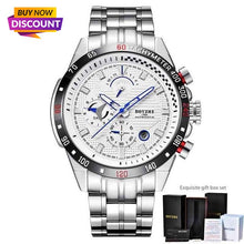 Load image into Gallery viewer, Sports Automatic Watch Men Stainless Steel, Auto Date Luxury Brand